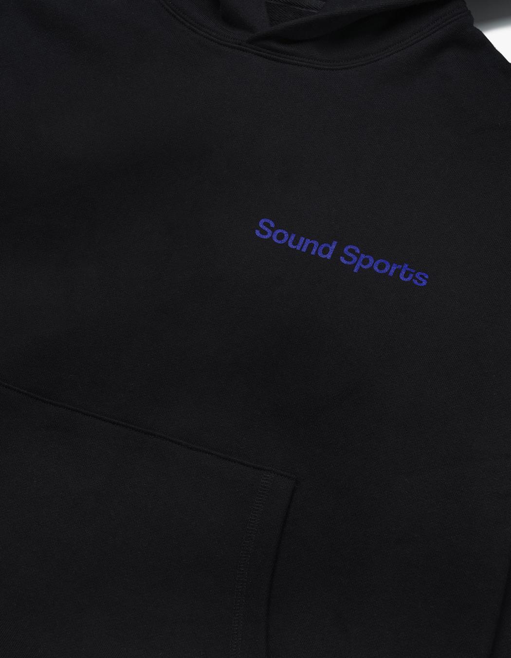 Sound Sports SS Logo Hoodie - Black | 하이츠스토어