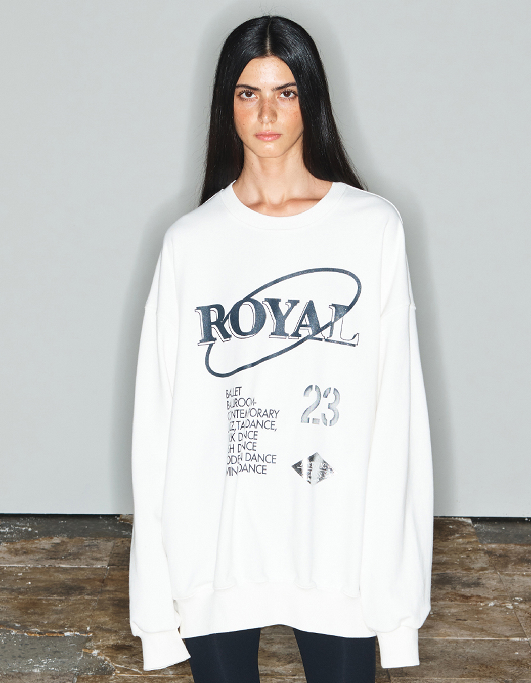 THEOPEN PRODUCT] ROYAL LETTER SWEATSHIRT (送料関税込み) (TheOpen